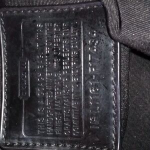 Coach Signature C Monogrammed Stripe Hobo Purse Handbag Purse Tote